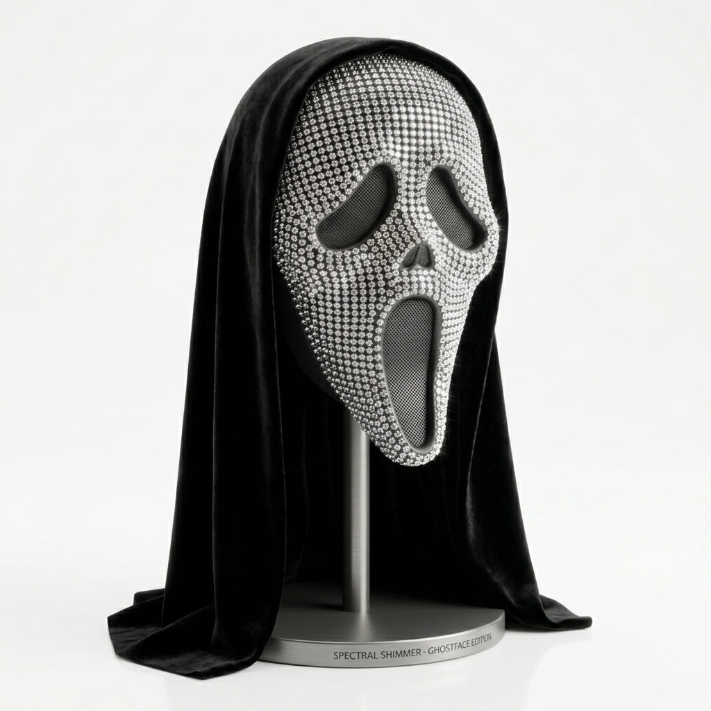 Máscara Fantasma con Brillo